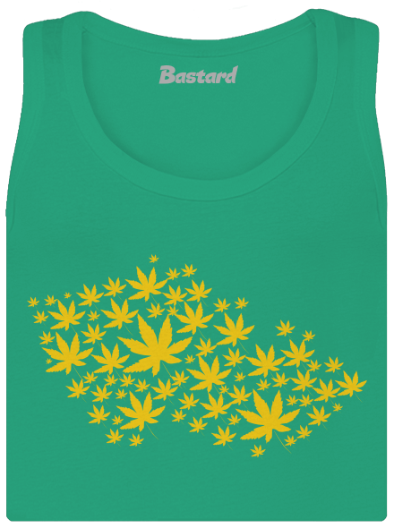 Ganja country dámské tílko klasické Mint Mal