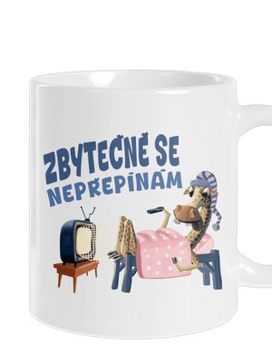 Zbytečně se nepřepínám klasický hrnek White