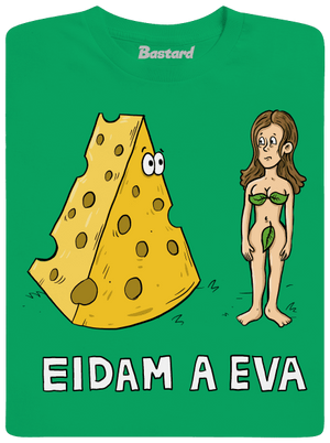 Eidam a Eva dětské tričko Kelly Green