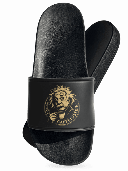 Caffeinstein pantofle Black