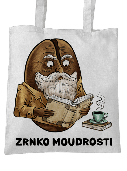 Zrnko moudrosti taška White