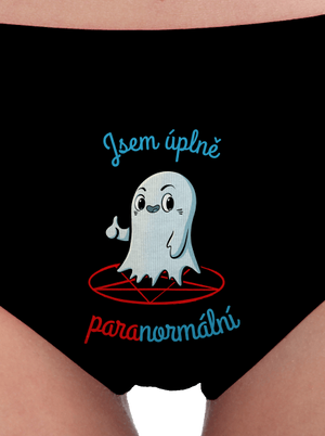 Jsem paranormální dámské kalhotky Black