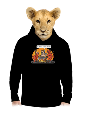 dětská mikina klokanka