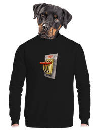 unisex mikina bez kapuce