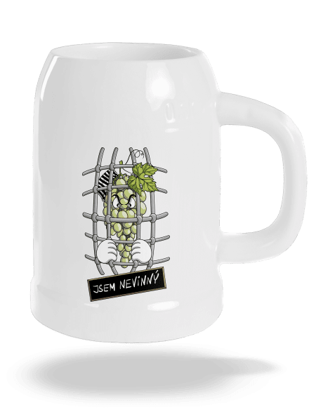 Nevinný Hrozen půllitr White