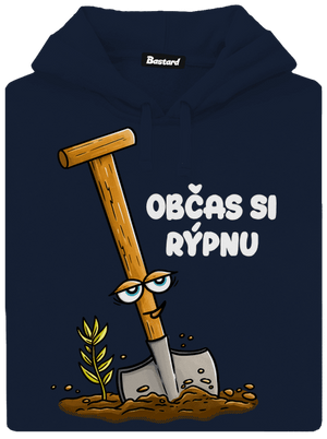 Občas si rýpnu pánská mikina klokanka Navy