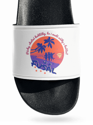 Fušál pantofle White