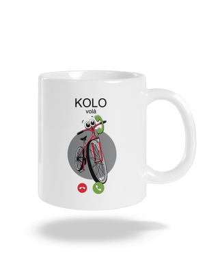 Kolo volá klasický hrnek White