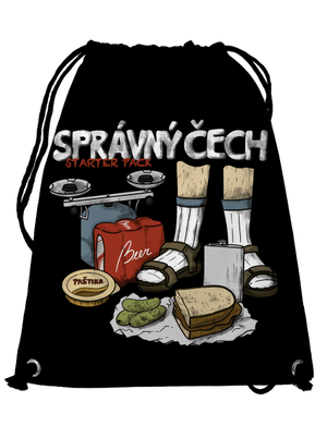 Správný Čech vak Black