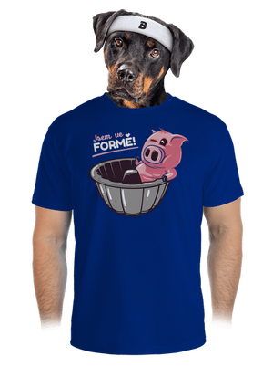 Ve formě pánské sportovní tričko Royal Blue Mal