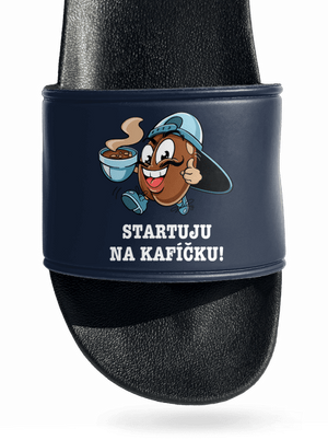 Startuju na kafíčku pantofle Navy