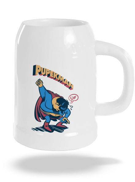 Pupekman půllitr White