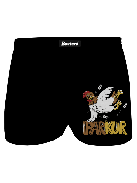 Parkur pánské trenky Black