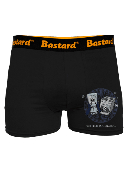 Winter is coming boxerky Black