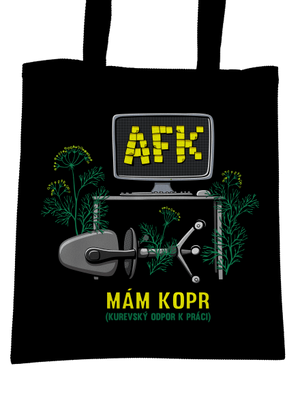 Mám kopr taška Black