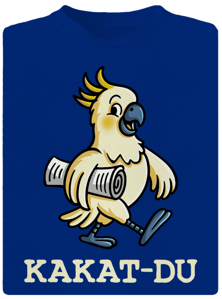 Kakat-du pánské sportovní tričko Royal Blue Mal
