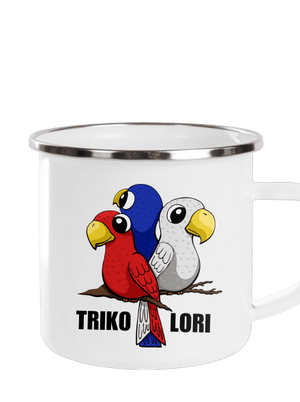 Trikolori plecháček White