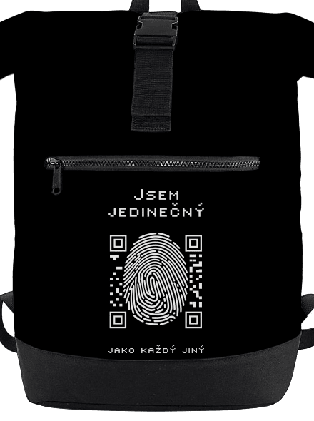 Jsem jedinečný batoh Black