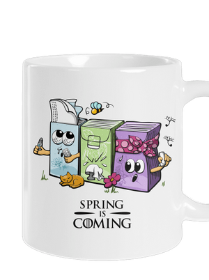 Spring is coming klasický hrnek White