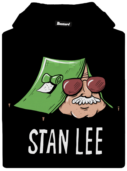 Stan Lee pánská mikina klokanka Black