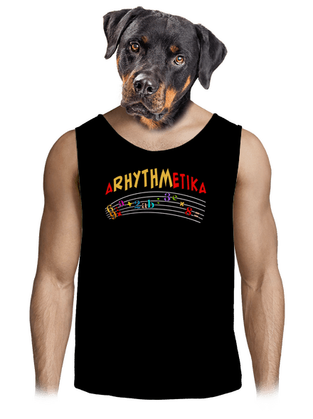 Arhythmetika pánské tílko Black