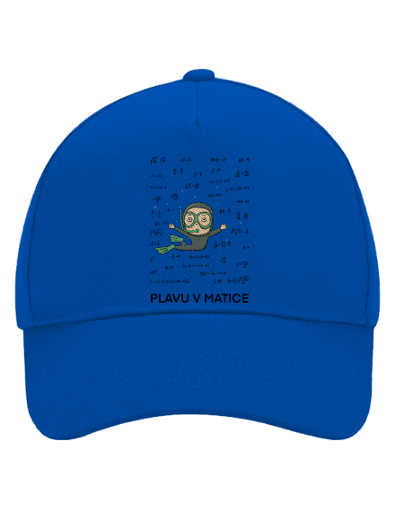 Plavu v matice kšiltovka baseballka Bright Royal