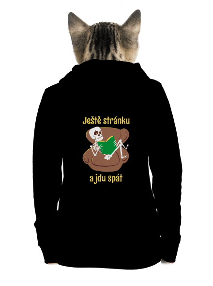 Ještě stránku dámská mikina na zip Black