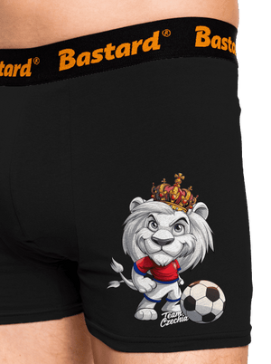 Fotbalový lev boxerky Black