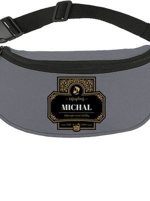 Alkoholová etiketa ledvinka Graphite