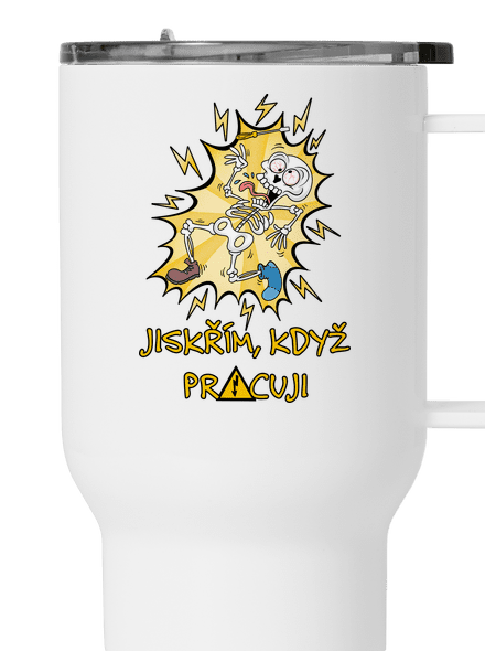 Jiskřím termohrnek White
