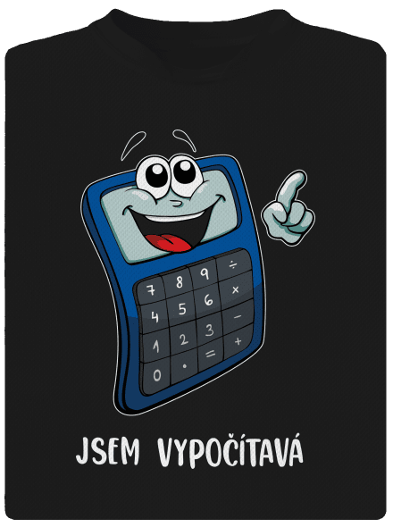 Jsem vypočítavá dětské sportovní tričko Black