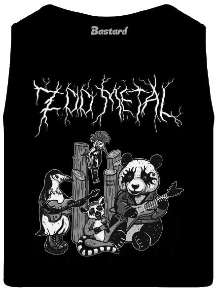 ZOO metal pánské tílko Black