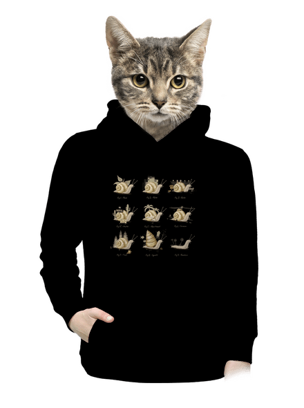 Sladký domov dámská mikina klokanka Black