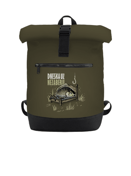 Dneska už nezaberu batoh Military Green