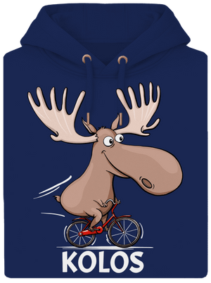 Kolos unisex mikina premium Navy