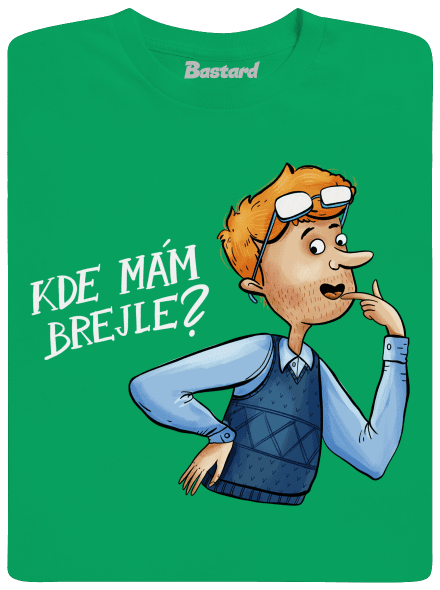 Kde mám brejle dětské tričko Kelly Green