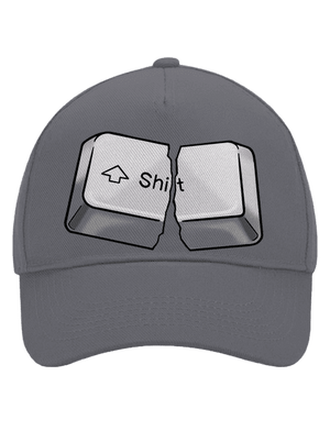 Shift kšiltovka baseballka Graphite grey