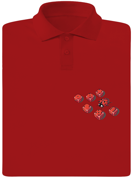 Mimikry pánská polokošile Red Mal