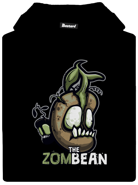 Zombean dětská mikina klokanka Black