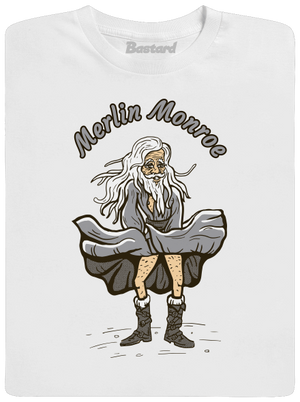 Merlin Monroe dětské tričko White