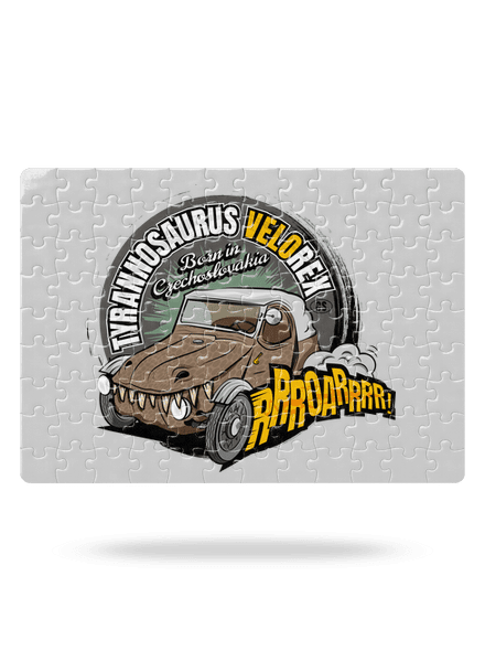 Tyrannosaurus Velorex puzzle White