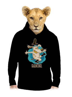 dětská mikina klokanka