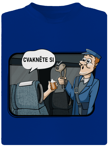 Cvakněte si pánské sportovní tričko Royal Blue Mal