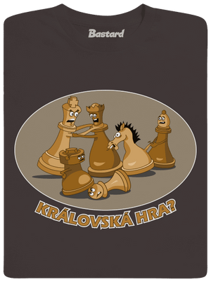 Královská hra pánské dlouhý rukáv Bear Brown