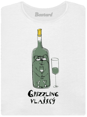 Grizzling Vlašský dámské tričko s lemem White