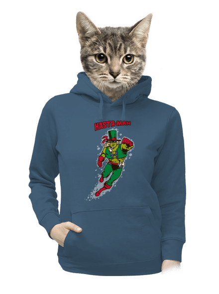 Hastrman dámská mikina klokanka Denim