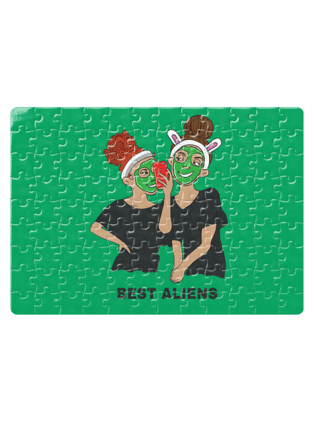 Best aliens puzzle White