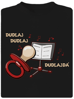 Dudlajdá dětské sportovní tričko Black