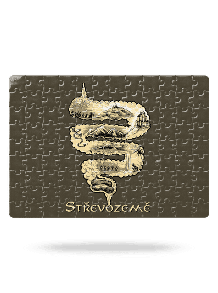 Střevozemě puzzle White