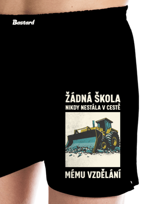 Žádná škola pánské trenky Black